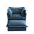 Chenille bleu