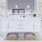 Glasgow 59'' Bathroom Vanity with Acrylic Top-2016125249