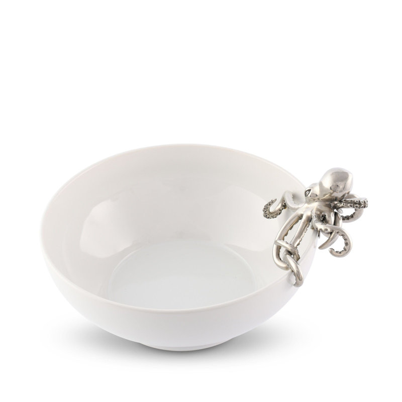 Sea And Shore Stoneware Dessert Bowl