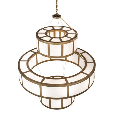 Alessandro 20 - Light Dimmable Tiered Chandelier