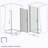 Pivot Shower Door With Aluminum Frame