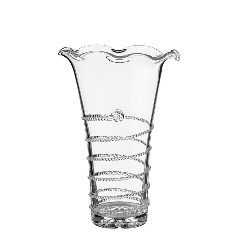Amalia Flared Vase, 9" H x 5.5" W x 5.5" D
