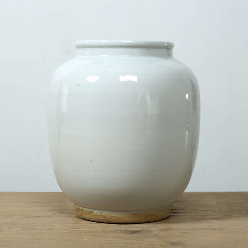 Brest Porcelain Table Vase, 10" H x 8.6" W x 8.6" D