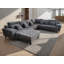 Ensemble de canapé modulaire rembourré en microfibre 5 pièces-94592205