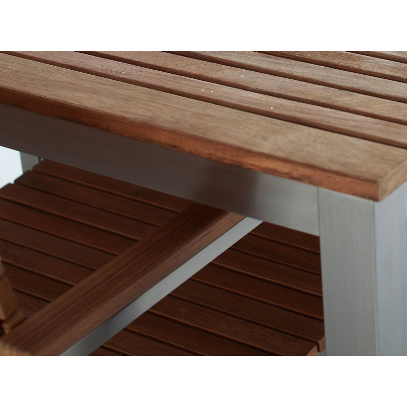 Rectangular Metal Outdoor Dining Table , 200cm cm W 90cm cm D