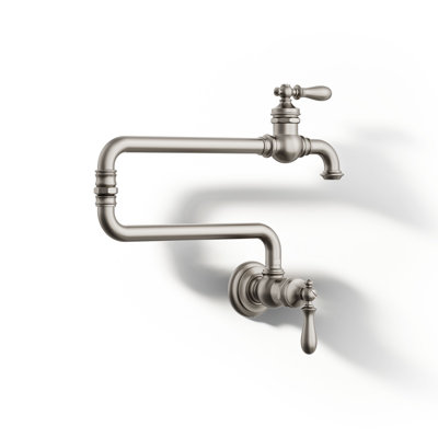 Artifacts Single-Hole Wall-Mount Pot Filler