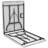 Suzi Folding Steel and Plastic Camping Table