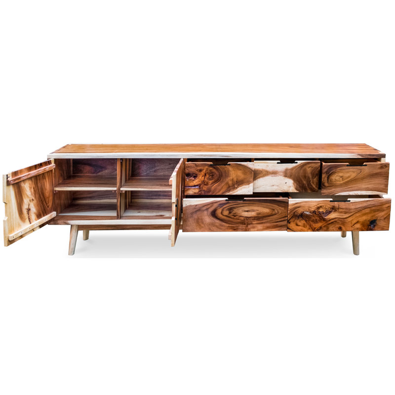 Tarraco 94.5'' Solid Wood Sideboard