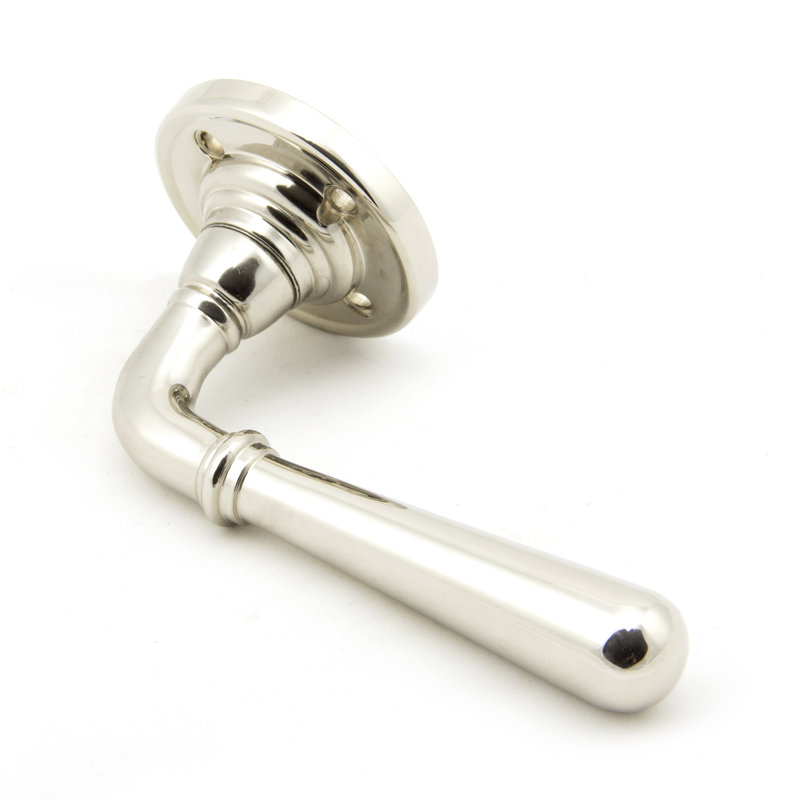 Newbury Lever on Rose Set - Unsprung, Polished Nickel