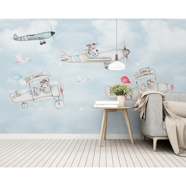 this multifunctional wall decal is a must-have for your kids playspace, removable wall paper magnetic