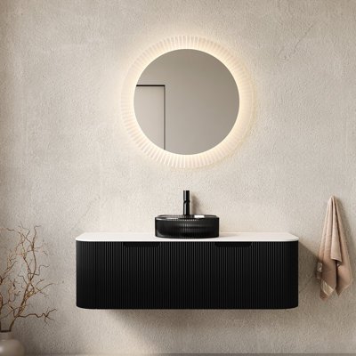 Rogers Wall Mounted With Glass Top