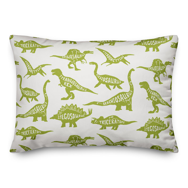 Housse de coussin rectangulaire/insert, Vert