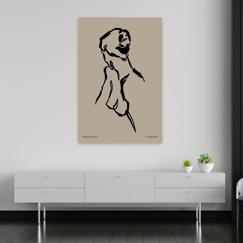Art contemporain, art contemporain abstrait, H 60 po x l 40 po