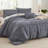 Bedsure Pinch Pleat Comforter Set Boho Bed-in-A-Bag Bedding Set with  Pillowcases for All Season-105529488-105529501