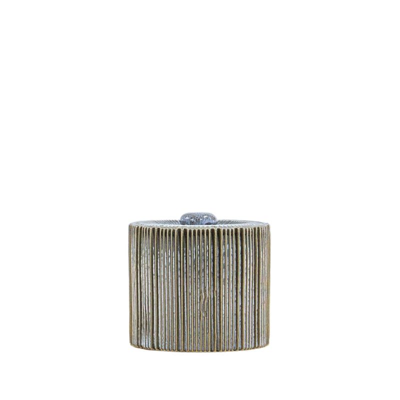 Holgate Handmade Earthenware Decorative Urns & Jars, 25cm x 25 cm x 25cm, Grey
