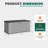 56'' W 100 Gallons Resin Lockable Deck Box, Water Resistant Outdoor Storage Ideal For Garden Patio Furniture-121632909
