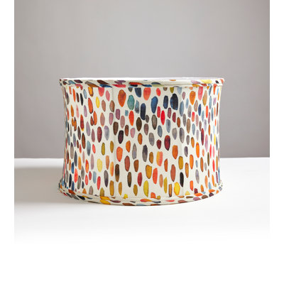 Jamboree 10'' H x 15'' W Fabric Drum Lamp Shade