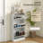 Alennah Ultra-Slim Entryway Shoe Cabinet with 3 Flip Drawers - Space-Saving Storage for 18 Pairs, Adjustable Shelves & Anti-Tip Design, Modern Gray Organizer for Hallway & Apartments