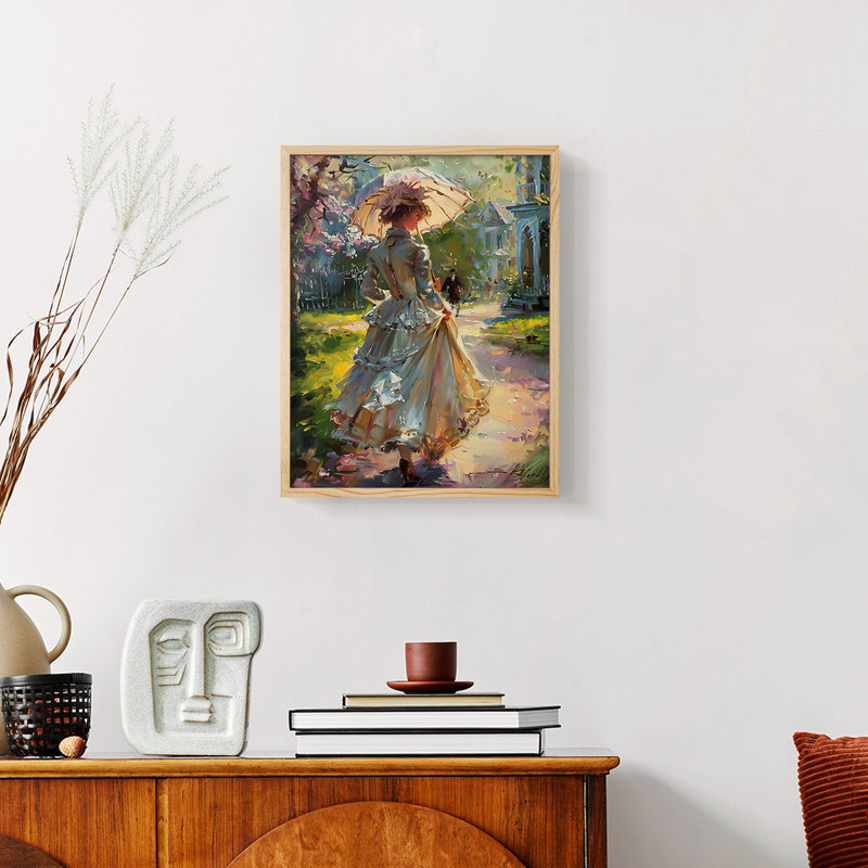 WOMEN Series DCXLVII - reproduction encadrée de qualité supérieure - prête à être accrochée - aucun clou requis