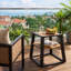 Tables de patio à plusieurs niveaux avec rangement, bois d'acacia et métal, style moderne pour l'extérieur-1880279440