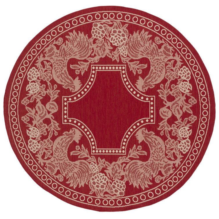 Havza Performance Floral Indoor/Outdoor Area Rug