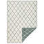 Malaga Flatweave Green/Light Grey Rug-25281541
