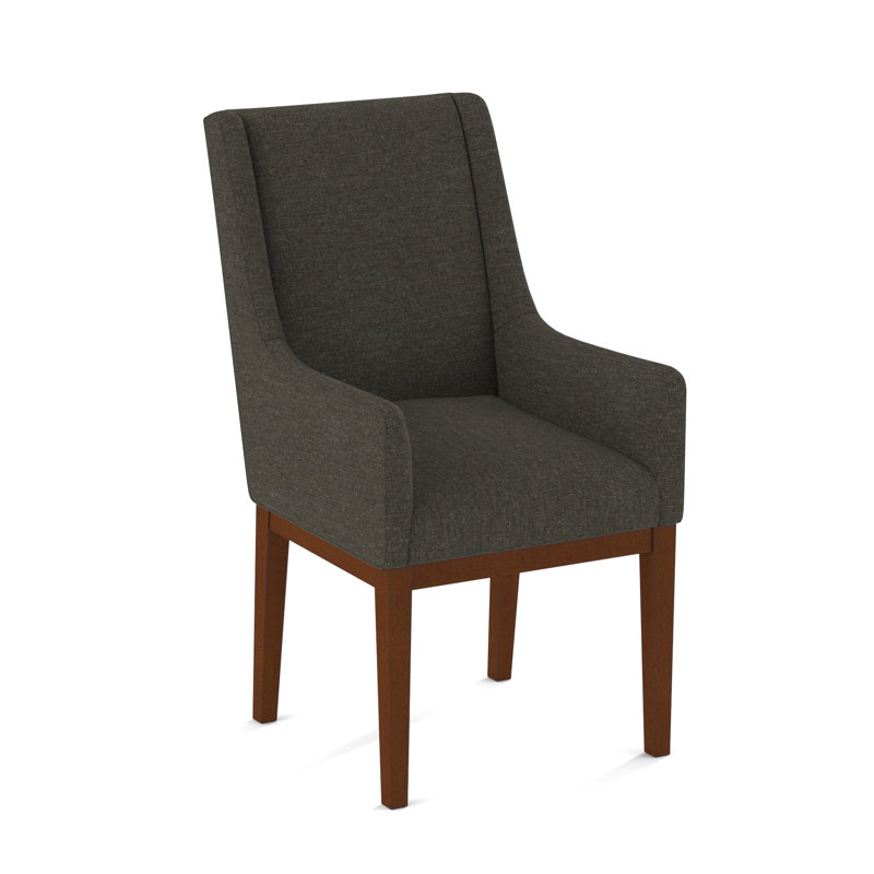 Upholstered Arm Chair, 61492-88, English Saddle