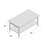 Laurent Solid + Manufactured Wood Coffee Table-1216918035