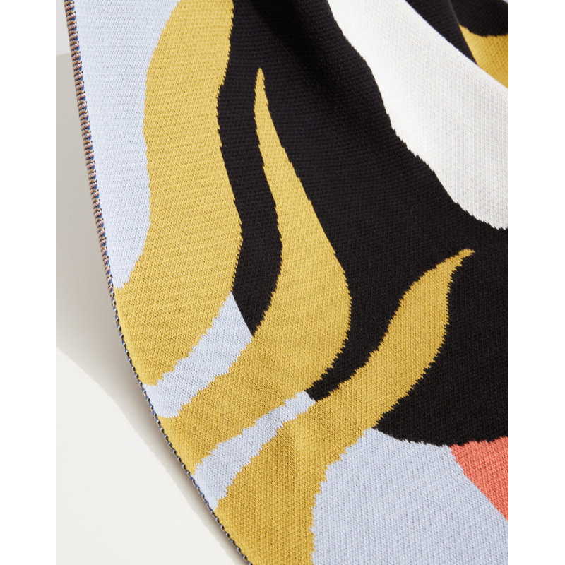 Zora Throw Blanket, Peony
