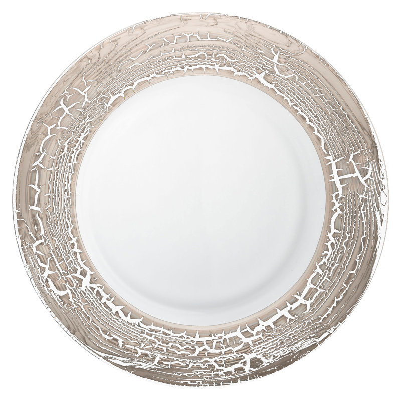 Avissmael 32cm Glass, Silberfarben