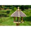 Andreka Wood Freestanding Decorative Bird Feeder