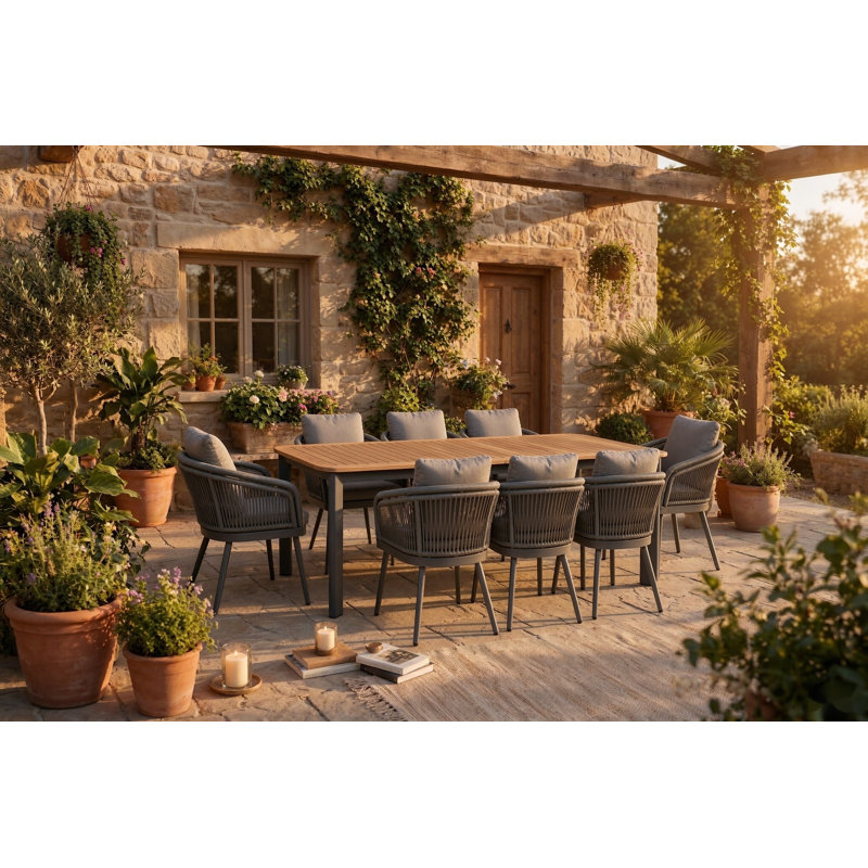 Patio Dining Set Table,
