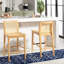 Tabouret de comptoir 25 po Benicio-1057250670