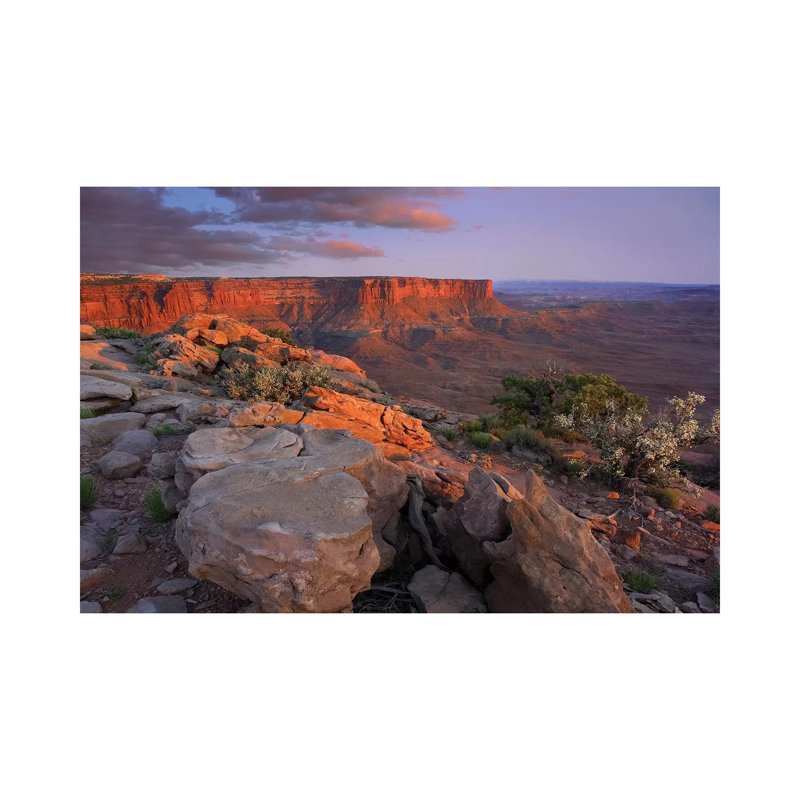 View form Green River Overlook, Canyonlands National Park, Utah II 1 Piece Wrapped Canvas Wall Art