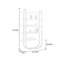 Modern Five Tier Display Shelf Rack-129847099