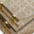 Stylish Sparkly Patterned Decorative Tray for Organizing Essentials – Chic Home Decor Ottoman Tray or Coffee Table Tray with Handles –  Perfect Dinning Table Accent Tray – Set of 2, 16"-370699637-372636887