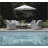 Copeland Aluminum Round Outdoor Coffee Table 36 in. W x 16.5 in. H-27905225-29589369