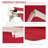 12' X 10' Manual Retractable Awning Outdoor Sunshade Shelter For Patio, Balcony, Yard, With Adjustable & Versatile Design, Wine Red-125181341-125181357