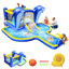 Jardin gonflable avec trampoline et parc aquatique gonflable 8 en 1