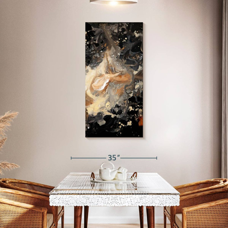 Starry Night Panel III, 48" H x 24" W