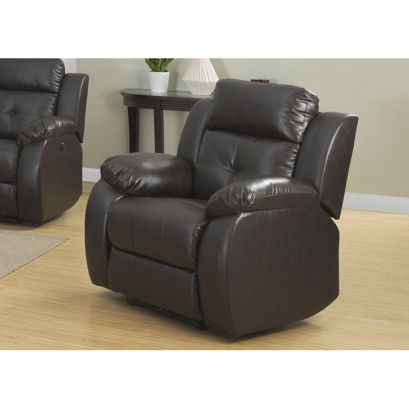 Fauteuil inclinable standard en cuir synthétique Raiden, Électrique