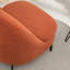 Fauteuil demi-tonneau rembourré Raymond-1780695516