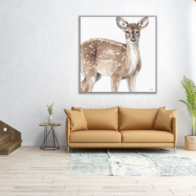 «Forest Friends VI», reproduction d'art sur toile, H 40 po x l 40 po