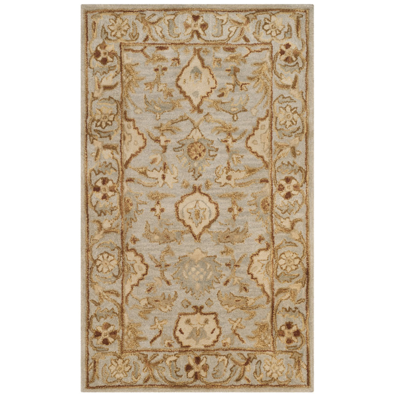 Sarasota Hand Tufted Wool Oriental Rug, Rectangle 3' x 5'