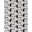 Tapis d'intérieur / extérieur deux tons blanc / noir Cindia-263876010