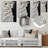 Modern Abstract Wall Decor on Metal-413091840
