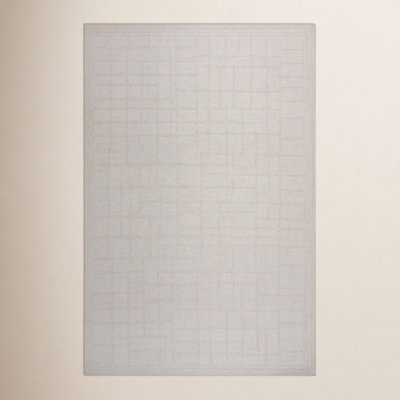 Jekiah Hand-Tufted Geometric Wool Rug