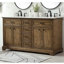 Ensemble de meuble-lavabo double 60 po Hermes-1132946874