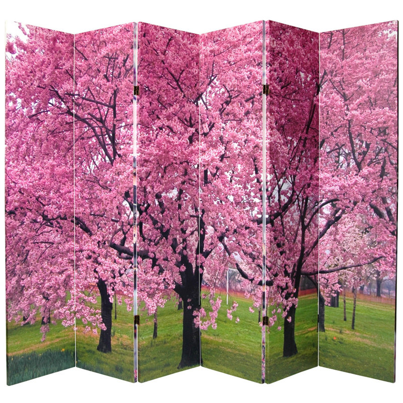 Cloison Cherry Blossom Festival, 6 panneaux