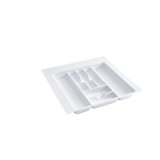 Rev-A-Shelf CT-4W-52 Plastic 7 Compartment Cutlery Tray Insert Organizer, White